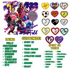 Load image into Gallery viewer, Women Short-Sleeve V-Neck Jersey T-Shirt Pic