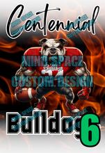 Load image into Gallery viewer, Bell Game High school Rival Shirts- Centennial Bulldogs and Central Wildcats