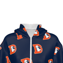 Load image into Gallery viewer, Design Women's Hooded Zipper Sweatshirt Set