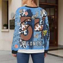 Load image into Gallery viewer, Junk Cyclones 1 Women's Crew Neck Sweater (Model H75)
