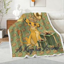 Load image into Gallery viewer, k Double-Layer Fleece Blanket 51"x59"