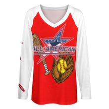 Load image into Gallery viewer, Women's Long Sleeve Loose Tee (TLREV2) Long sleeve loose tee