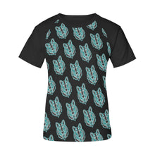 Load image into Gallery viewer, LW 14 Women's Raglan T-Shirt/Front Printing (Model T62)