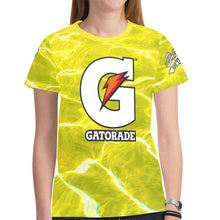 Load image into Gallery viewer, Yellow 18 Small New All Over Print T-shirt for Women (Model T45)