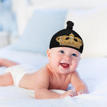 Load image into Gallery viewer, Crown Top Knot Hat for Baby
