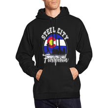 Load image into Gallery viewer, Steel City Men Hoodie All Over Print Hoodie for Men (USA Size) (Model H13)