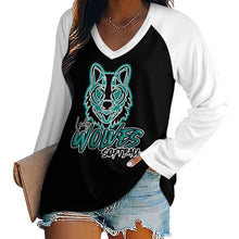 Load image into Gallery viewer, Women's Long Sleeve Loose Tee (TLREV2) Long sleeve loose tee