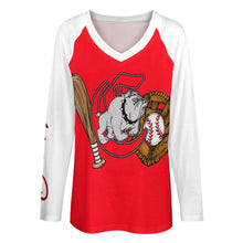 Load image into Gallery viewer, Women's Long Sleeve Loose Tee (TLREV2) Long sleeve loose tee