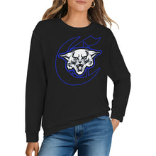 Load image into Gallery viewer, WILDCATS Women's Crew Neck Sweater (Model H75)