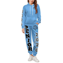 Load image into Gallery viewer, Pueblo West Blue Sweater Adult Hoodie Set