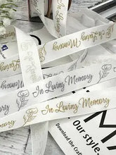 Load image into Gallery viewer, Occasion and Memorial Ribbons