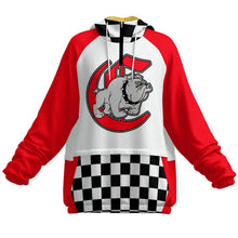 Load image into Gallery viewer, CB WB Checker R Women's Pullover Windbreaker