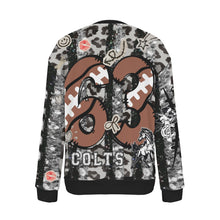 Load image into Gallery viewer, Junk Colts Women's Crew Neck Sweater (Model H75)