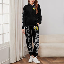 Load image into Gallery viewer, East Black Sweater Adult Hoodie Set