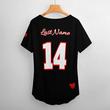 Load image into Gallery viewer, Women Short-Sleeve V-Neck T-Shirt