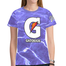 Load image into Gallery viewer, Purple 5 XSmall New All Over Print T-shirt for Women (Model T45)