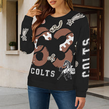 Load image into Gallery viewer, Junk Colts 1 Women's Crew Neck Sweater (Model H75)