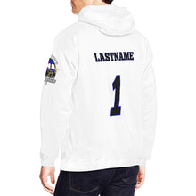 Load image into Gallery viewer, Steel City Sting men white All Over Print Hoodie for Men (USA Size) (Model H13)