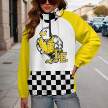 Load image into Gallery viewer, EE WB Checker Women's Pullover Windbreaker