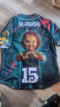 Load image into Gallery viewer, Custom Button-up Baseball Jerseys