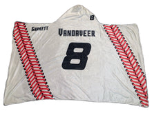 Load image into Gallery viewer, Hooded Blanket Flannel 56''x80''