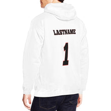 Load image into Gallery viewer, Steel City men white All Over Print Hoodie for Men (USA Size) (Model H13)