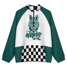 Load image into Gallery viewer, LW WB Checker Women's Pullover Windbreaker