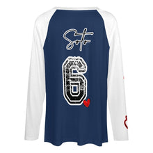 Load image into Gallery viewer, Women's Long Sleeve Loose Tee (TLREV2) Long sleeve loose tee