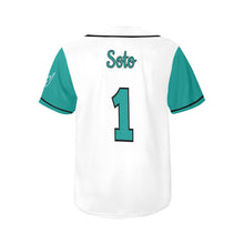 Load image into Gallery viewer, Lady Wolves Sleeves All Over Print Baseball Jersey for Women (Model T50)