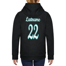 Load image into Gallery viewer, LW 9 Women's Fleece Hoodie w/ White Lining Hood (Model H55)