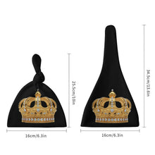 Load image into Gallery viewer, Crown Top Knot Hat for Baby