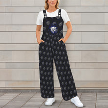 Load image into Gallery viewer, CW Overall Sleeveless Straps Pocket Wide Leg Jumpsuit