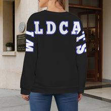 Load image into Gallery viewer, WILDCATS Women's Crew Neck Sweater (Model H75)
