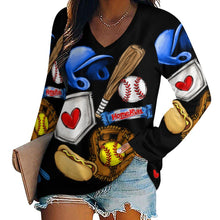 Load image into Gallery viewer, Women's Long Sleeve Loose Tee