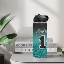 Load image into Gallery viewer, LW Waterbottle Insulated Water Bottle with Straw Lid (18 oz)