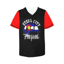 Load image into Gallery viewer, Steel City Women Jersey 2 All Over Print Baseball Jersey for Women (Model T50)