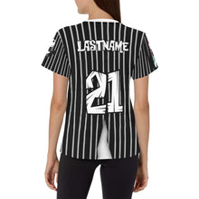 Load image into Gallery viewer, Jack Love Women's All Over Print Crew Neck T-Shirt (Model T40-2)