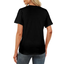 Load image into Gallery viewer, Custom Photo Last Name Est. Date Photo Women’s T-Shirt in USA Size (Front Printing) (Model T78)