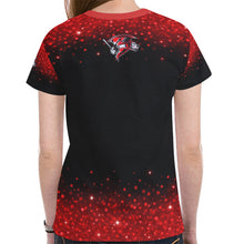 Load image into Gallery viewer, Windy Warriors 8 New All Over Print T-shirt for Women (Model T45)