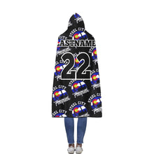 Load image into Gallery viewer, Steel City Hooded Blanket Flannel Hooded Blanket 56''x80''