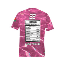 Load image into Gallery viewer, G Nutritional Facts Men's All Over Print T-Shirt (Random Design Neck) (Model T63)