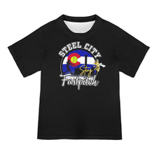 Load image into Gallery viewer, Steel City Sting Last name/Number New All Over Print T-shirt for Women (Model T45)