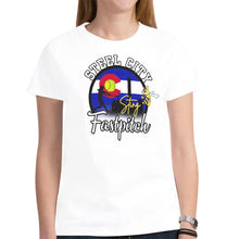 Load image into Gallery viewer, Steel City Sting Last name/Number New All Over Print T-shirt for Women (Model T45)