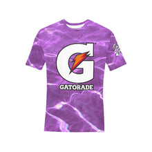 Load image into Gallery viewer, G Purple 2 Men's All Over Print T-Shirt (Random Design Neck) (Model T63)