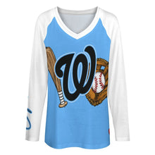 Load image into Gallery viewer, Women's Long Sleeve Loose Tee (TLREV2) Long sleeve loose tee