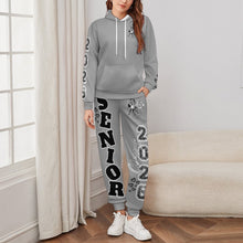 Load image into Gallery viewer, South Grey Sweater Adult Hoodie Set
