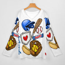 Load image into Gallery viewer, Women's Long Sleeve Loose Tee