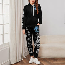 Load image into Gallery viewer, Pueblo West Black Sweater set Adult Hoodie Set