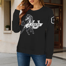Load image into Gallery viewer, COLTS Women's Crew Neck Sweater (Model H75)