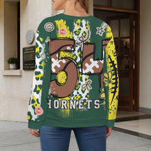 Load image into Gallery viewer, Junk Hornets Women's Crew Neck Sweater (Model H75)